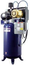 Load image into Gallery viewer, Castair 7.5 HP 3 Phase Rotary Screw Air Compressor 31 CFM, 100 PSI, 80Gal Vert Tank, R738VP75