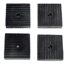 Load image into Gallery viewer, Castair 1.5x3/4" Set of (4) Round Rubber Vibration Pads VP1575
