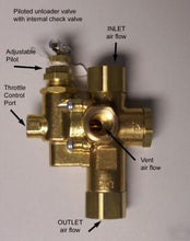 Load image into Gallery viewer, Castair, 1/4"NPT-F, Vent Outlet Direct w/felt, 20 Max. CFM, 1 Way Pilot Valve

