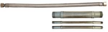 Load image into Gallery viewer, Castair Metal Flex Hose all are 18" Long 1 1/4" NPT for 25-40HP Rotary Compressors
