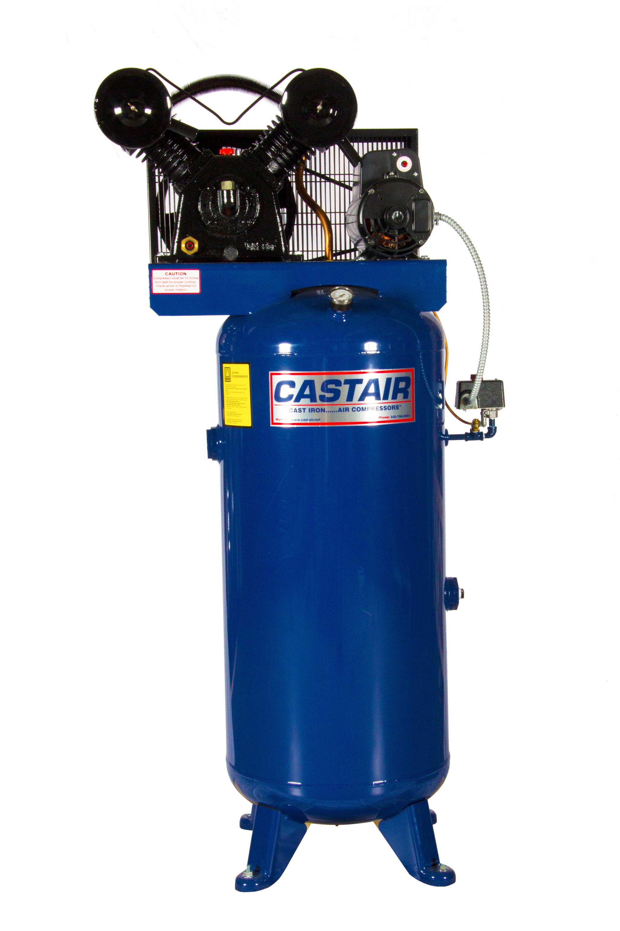 Heavy Duty Shop &Commercial Air Compressor - Model No. C516VA8